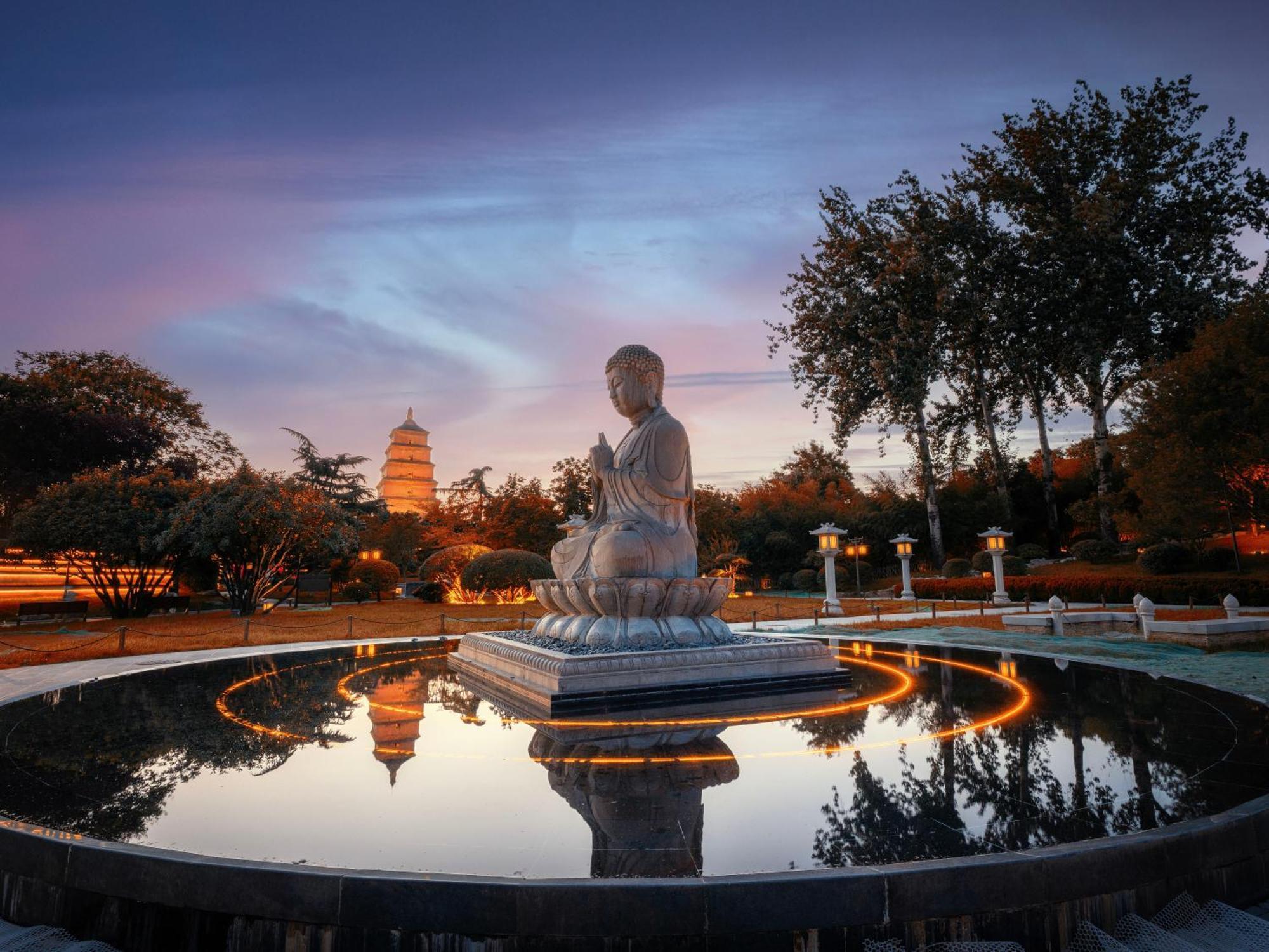 Campanile Hotel Xi'An Dayan Pagoda Datang Night City Hotel Exteriör bild